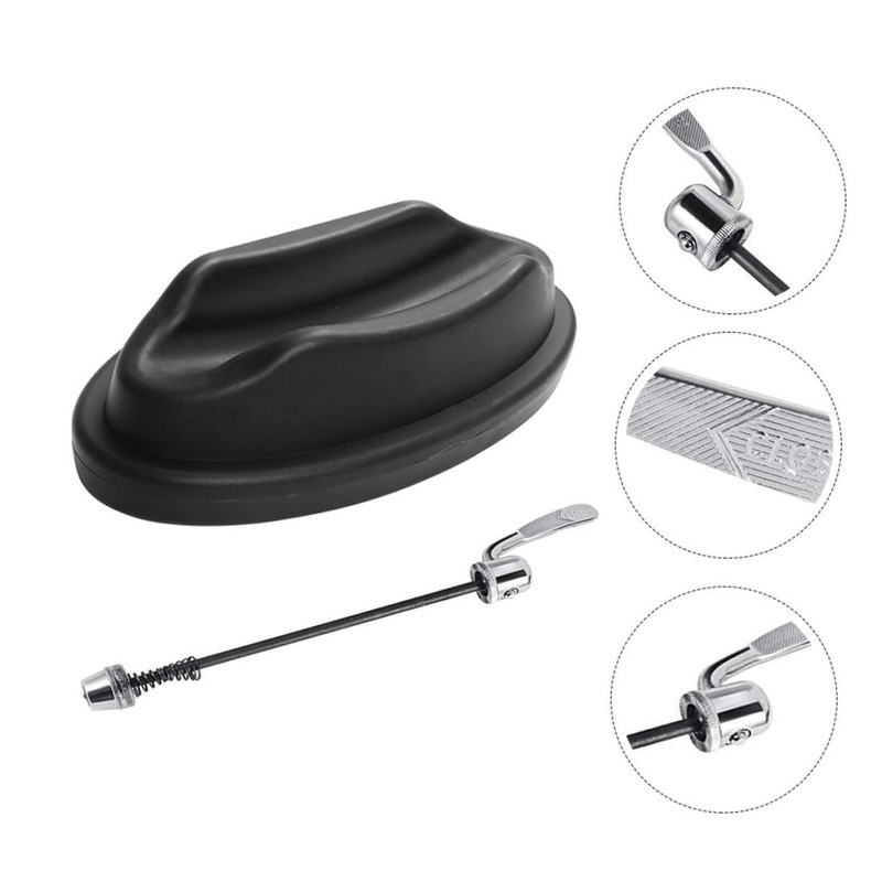 BESPORTBLE Plastic Bike Front Wheel Stabilizer Mounting Pad for Indoor