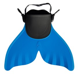 Sweam - Adjustable Monofin for Children from 8 to 12 Years - Size 28/32 Blue