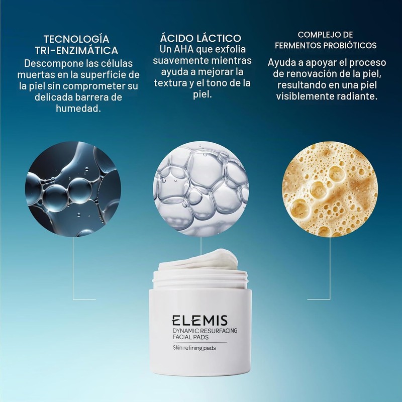 almohadillas para orejas ELEMIS Dynamic Resurface de 60 ct.