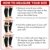 Dominion Active Plus Sized Compression Socks (3XL, Red)