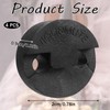 FdcLixuvol 4 Pack Violin Practice Mute, Rubber Violin Mute for
