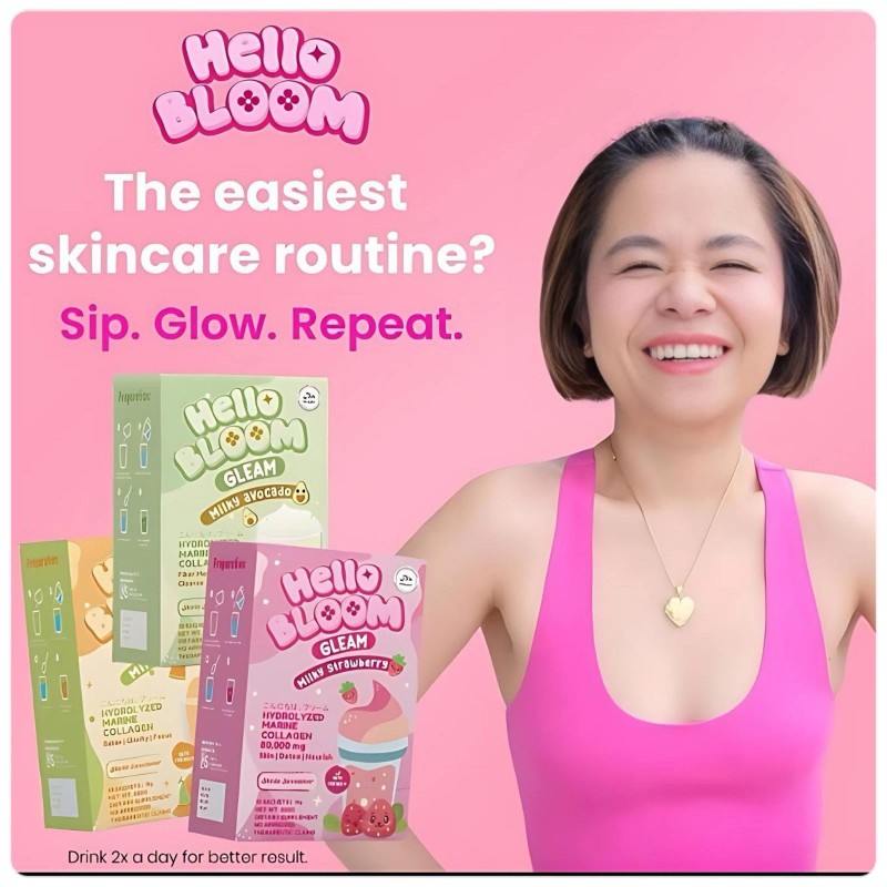 Hello Bloom GLOW Grapefruit Juice (10 Sachets)