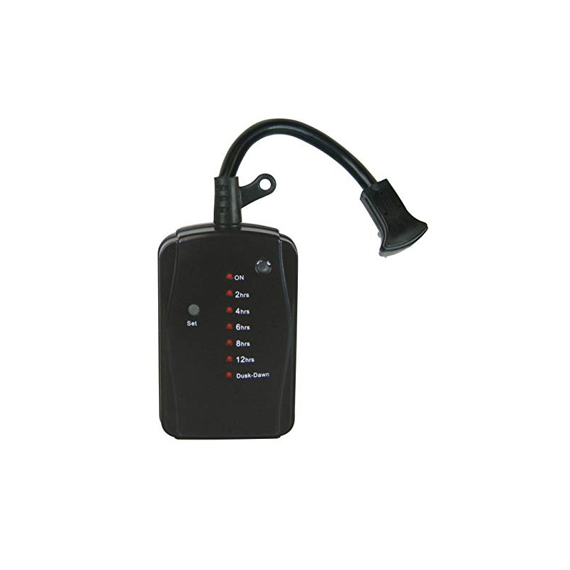 Prime Wire & Cable TNOLED02 2-Outlet LED Countdown Pigtail