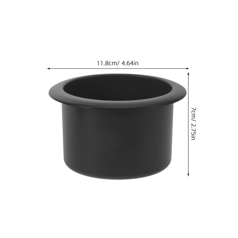 Gatuida 2pcs Plastic Cup Holder Inserts Car Couch Cup Holder