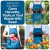 Courtyard Dew Gardening Apron with Pockets For Women & Men,