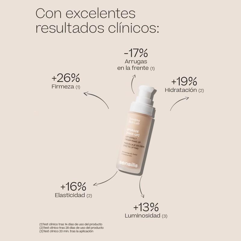 Sensilis Upgrade Make-Up Foundation Lifting Effect with Vitamin E -