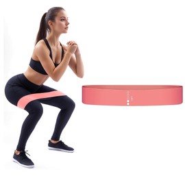 Criyar 1 Pack | 5 Pack Resistance Bands for Working Out, Workout Equipment, Exercise Bands for Home Gym & Stretching, Pilates Equipment, Fitness Equipment(Pink, Light)