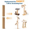 Famifit 2 Pack Scratching Post Replacement, 3.35 X 13.78 Inch