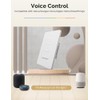 MOES Matter-WiFi Interruptor de luz de 3 botones, requiere neutro