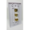 RiteAV - 1 Port RCA White 2 Port Banana Speaker
