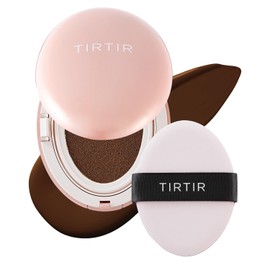 TIRTIR Mask Fit All Cover Pink Cushion Foundation | High coverage, Velvety Matte Finish, Lightweight, Flawless, Corrects Redness, Korean Cushion (#51N