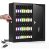 Nebakne 100 Keys Key Cabinet, Anti-Theft Key Lock Box with