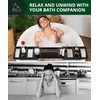 ROYAL CRAFT WOOD Premium Foldable Bathtub Tray - Wood Bath