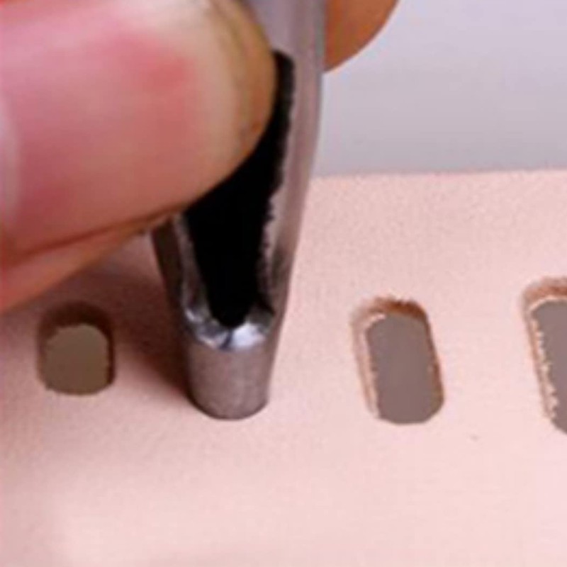 HappyHome 4-Piece Set of 4 Leather Craft Hole Punching Punches