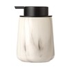 Enra Ceramic Soap Dispenser,12 oz Marble Lotion Dispenser Bathroom Liquid