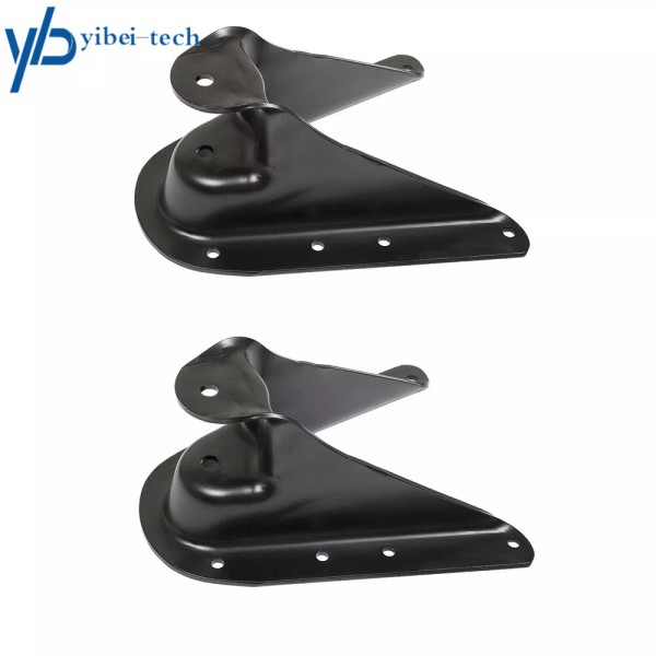 yibei-tech 2PCS Front Rear Leaf Spring Shackle Hanger Standard Cab