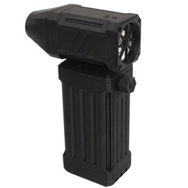 Generic 32mm Handheld Jet Blower Brushless Motor 110000RPM High Speed 13 Blades Super Fan, CNC Machined, QC 15W Fast Charging, Industrial Dust Blower for Furniture, Cars, Computer