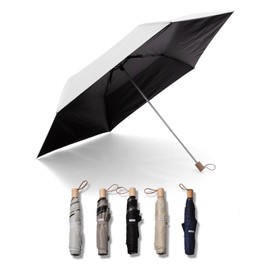 CAGIBEN Ultra Lightweight Umbrella, Folding Umbrella, Sun Protection Umbrella, Travel Umbrella, Carbon Fiber Umbrella, UV Rays, Ultra Large, Ultra Lightweight, For Both Sun and Rain, Unisex,