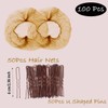 100Pcs Hair Net and Pin Set - 50Pcs 20" Invisible