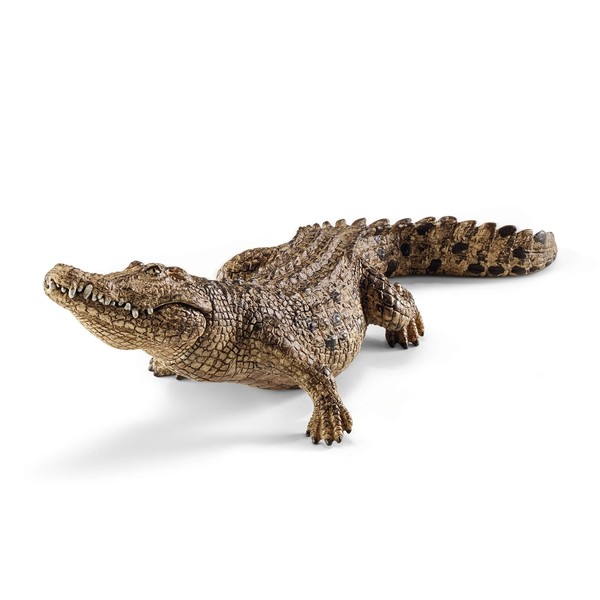 SCHLEICH 14736 Crocodile Wild Life Toy Figurine for children aged 3-8 Years
