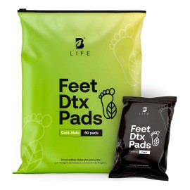 Parches Para Pies Dtx Limpieza Del Cuerpo. Feet Dtx. B Life