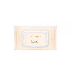 Breath 37 degrees Sum37 Cleansing Sheets Time Energy Mildly Acidic Moisturizing Soothing 50 sheets 1 / 숨37 클렌징 시트 타임 에너지 약산성 보습 진정 50매 1개