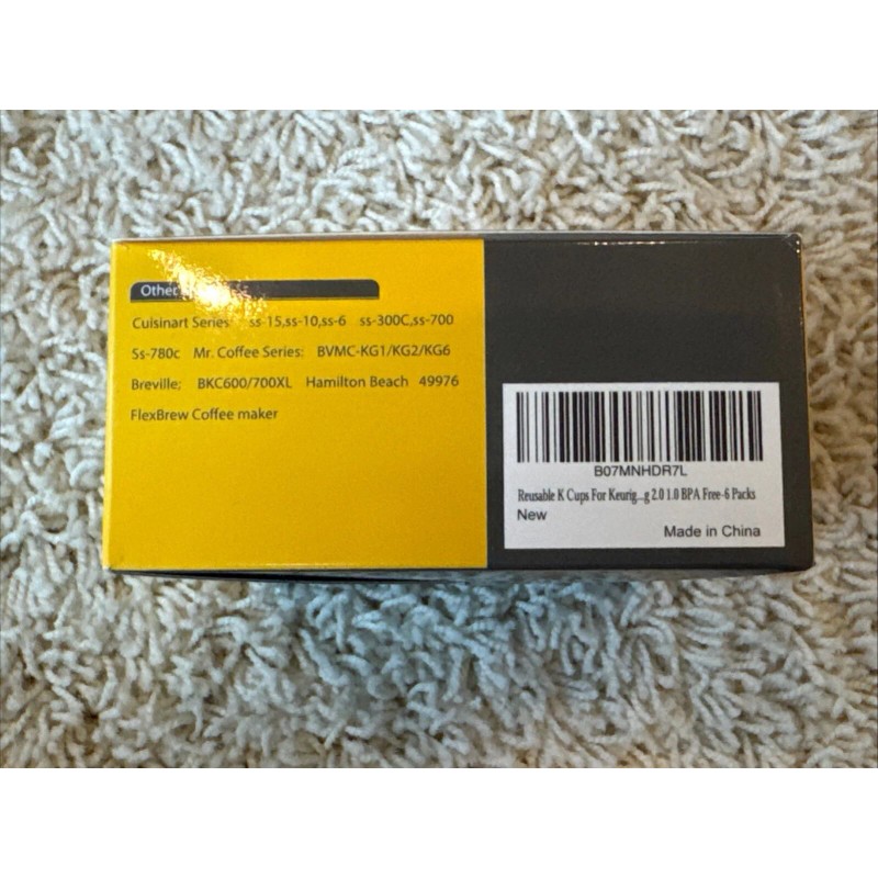 MaxRona refillable Keurig coffee filters, 4-pack