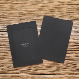 Monolike Plain Paper Photo Frame Black 4x6 PLAIN Paper Frame - Black 20 Sheets (102x152mm) Photo Paper Frame
