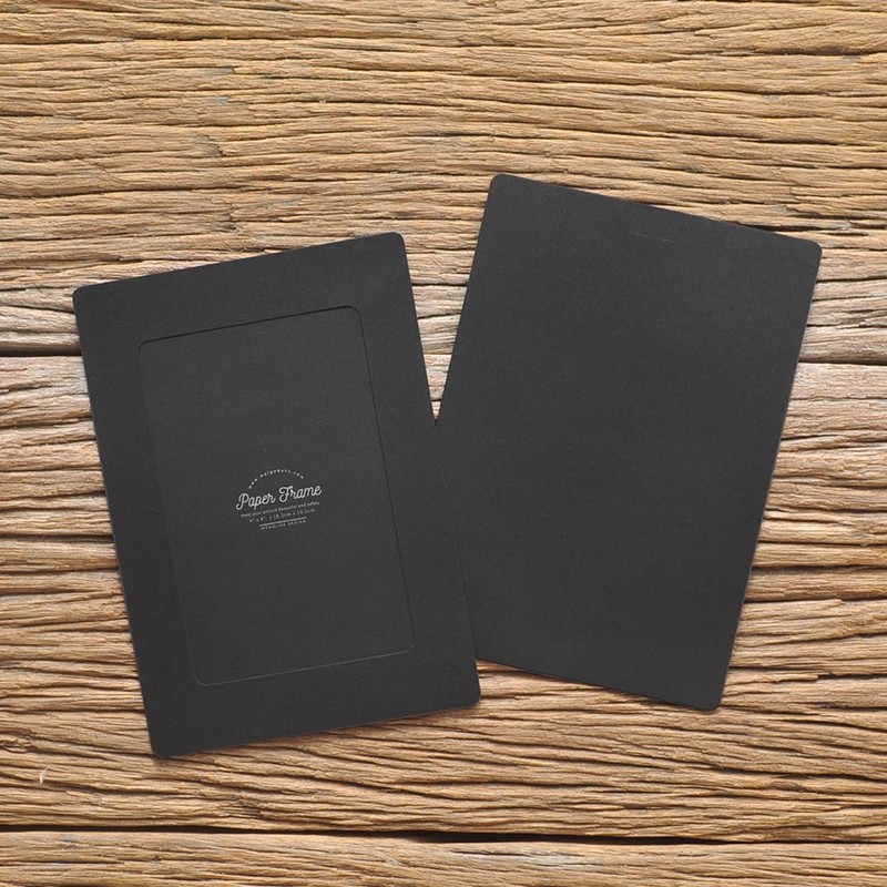 Monolike Plain Paper Photo Frame Black 4x6 PLAIN Paper Frame