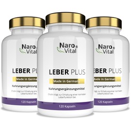 Leber Kur Mariendistel Kapseln hochdosiert - 80% Silymarin, Artischocke, Löwenzahn, Curcuma, Desmodium und Cholin für die Leber Testsieger - 8-Fach Komplex