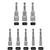 8 Pcs Hex Bit Set - 1/4" Hex Socket Set,