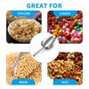 XGKHOM Ice Scoop for Freezer with Magnetic Holder, Stainless Steel