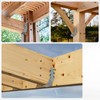 25 pcs 2x6 Joist Hanger,LU26 20 Gauge Double Shear Face