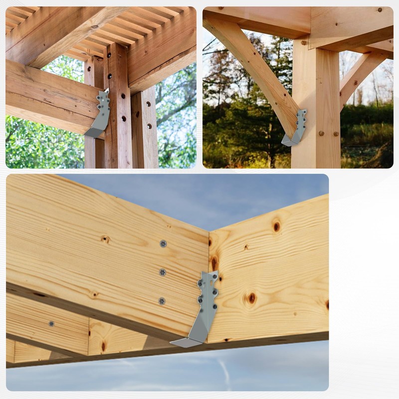 25 pcs 2x6 Joist Hanger,LU26 20 Gauge Double Shear Face