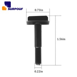 06-75-0025 Blade Backing Pad Screw Replacement Part Fits For Milwaukee 2626-20 18-Volt Multi-Tool (2pc 06-75-0025)