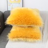 OYIMUA Fluffy Decorative Throw Pillow Covers 18x18, Faux Fur Farmhouse