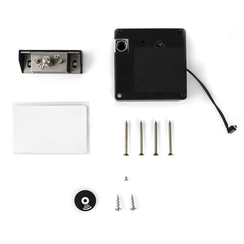 QWORK® Hidden Locks for Cabinet, RFID Locks Kit, Electromagnetic Cabinet