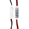 Acxico 4Pcs Low-Profile Inline Controller Dimmer Switch for Single Color