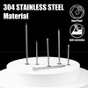 Tandefio 2 Pound Box Siding Nails Roofing Tile and Slating