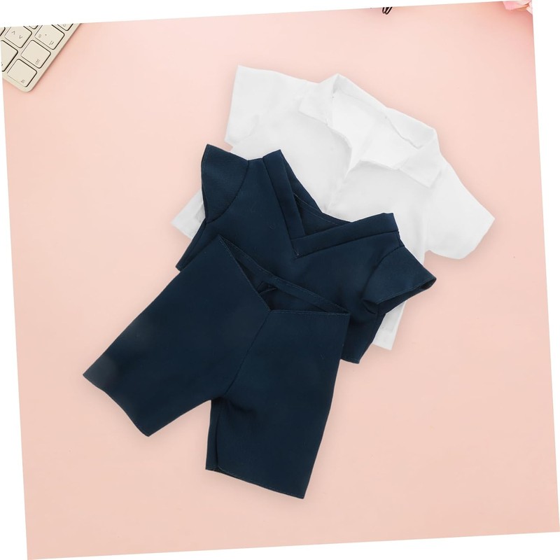 Ropa para Peluches Traje de Doctor 3 Piezas de Tela