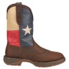 Durango Men's 11" Pull-On DB4446-M, Dark Brown/Texas Flag, 9 D