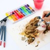 Transon 10pcs Natural Watercolor Paint Brush Set Professional for Watercolor