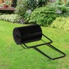 Lawn Roller,Tow Behind Lawn Roller with Handle,Heavy-Duty Push/Tow Behind Water/Sand