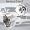X AUTOHAUX Universal 38mm Car Oil Filter Socket Wrench Housing