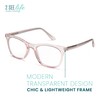 Clear Pink Premium Reading Glasses for Women – Blue Light