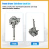 Partuto 1 Set Driver Side Door Lock Cylinder Set Kit