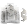 suiwotin 60pcs Utility Hook Blades, Heavy Duty SK5 Steel Hook