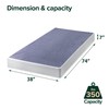 ZINUS 7 Inch Metal Smart Box Spring, Mattress Foundation, Strong