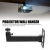 Universal 1/4in Connector Projector Wall Hanger, 360° Rotation, High Strength