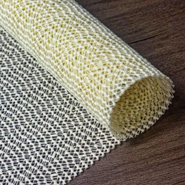 Non-Slip Mat for Carpet, 150 x 200 cm, PVC Carpet Non-Slip Underlay, Cuttable, Non-Slip Carpet Underlay, Universal Non-Slip Underlay for Carpet, Drawers, Car Shelves, Tray (Beige)